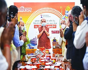 Ram Lala jalabhishek: Water from 115 countries received