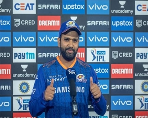 Rohit Sharma fined Rs 12 lakh for MI's slow over-rate