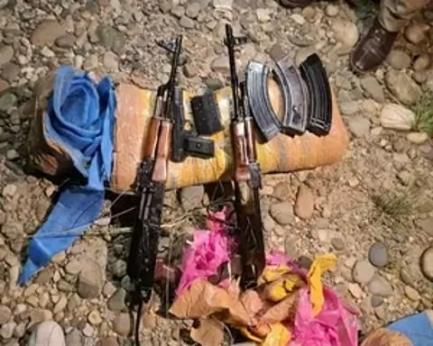 Security forces bust insurgent hideout in Manipur, seize arms
