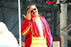 Shooting a comedy is not so funny’