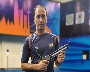 Singhraj Adana shoots bronze in Paralympics men's 10m air pistol