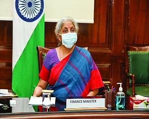 Sitharaman meets Infosys officials
