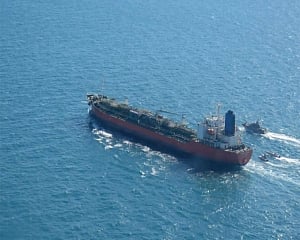South Korean tanker was boarded by armed Iran Guard forces