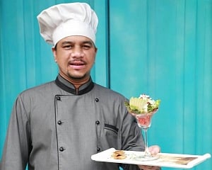 Stephen Gomes a Corporate Culinary Development chef with twenty years of work experience