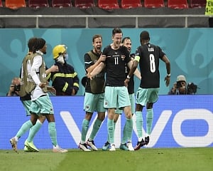 Subs score late to give Austria 3-1 win over North Macedonia