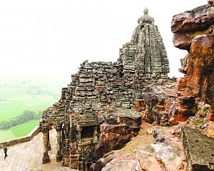The temple in the hill