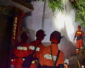 Three killed, 27 injured in series of earthquakes in China