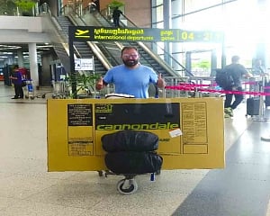 Two wheels on air