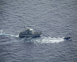 UN: Migrant boat capsizes off Libya, 57 thought dead