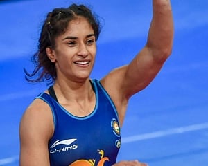 Vinesh wins gold, reclaims number one rank
