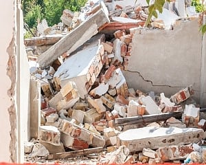 Wall collapses in Delhi's Rajendra market, one injured