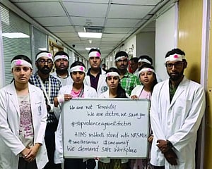 When doctors become patients
