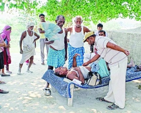 WHEN VILLAGERS TURN TO QUACKS