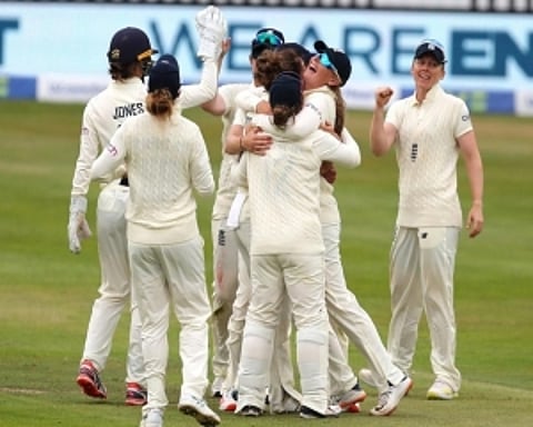 Women's Test: India 29/1 at lunch after England enforce follow-on on 3rd Day