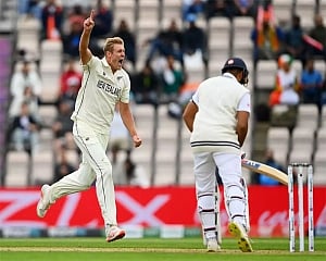 WTC final: India lose openers, go to lunch at 69/2