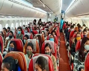 1,314 Indians airlifted from Ukraine's neighbouring countries by 7 civilian flights on Monday: Govt