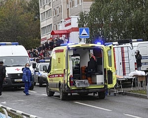 13 dead, 21 wounded in school shooting in Russia
