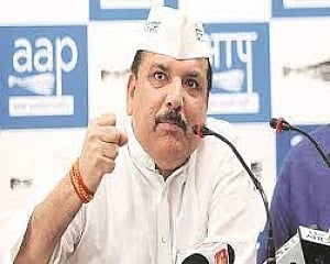 AAP MP Sanjay Singh detained outside CBI headquarters for violation of prohibitory orders