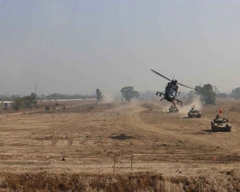 Army, Air Force conduct joint exercise 'Gagan strike' in Punjab