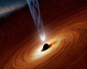 Astronomers find supermassive black holes inside dying galaxies