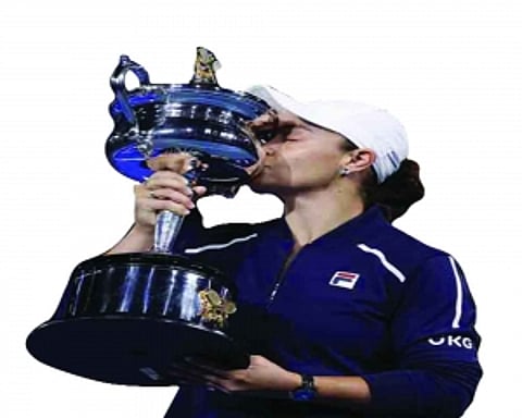 Barty wins Australian Open