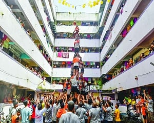 Dahi-handi politics at play as Maha civic polls near