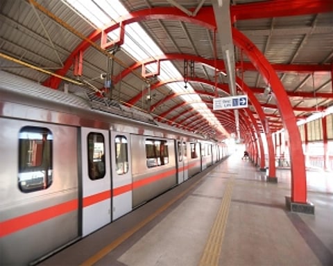 Delay in section of Red Line of Delhi Metro