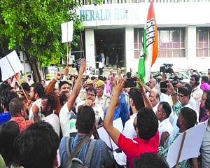 ED raids Herald Delhi office, Cong cries ‘vendetta politics’