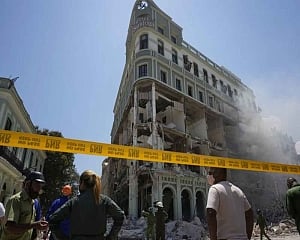 Explosion at luxury Havana hotel kills 22, injures dozens