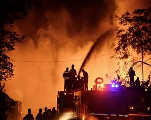 Fire at chemical factory in Delhi, 5 firefighters hospitalised