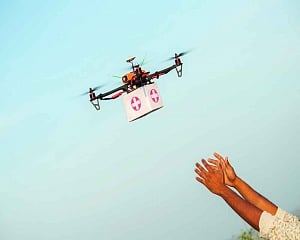 Flying high with drones