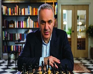 Garry Kasparov — champion not just in Chess