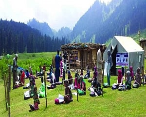 Girls drop out of remote Poonch village school for lack of roads