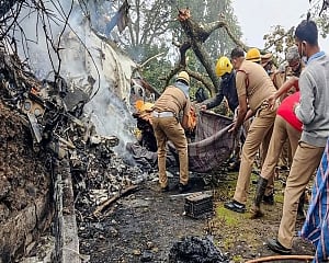 IAF chopper crash: Rajnath apprised of probe team's findings