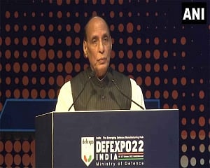 India registered defence exports worth Rs 8,000 cr in six months of FY 2022-23; aims for Rs 35,000 cr target by FY 2025 end: Rajnath Singh
