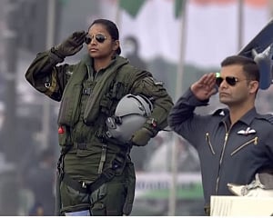 India's first woman Rafale fighter jet pilot part of IAF tableau