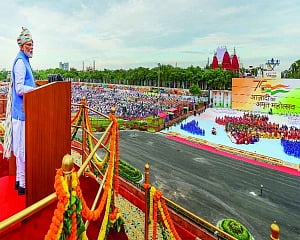 India set to make major leap in Amrit Kaal, says Modi, invokes nari shakti