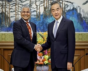 Indian envoy Rawat meets Chinese FM Wang ahead of BRICS summit