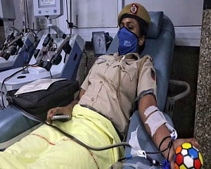 Jeevan Dayini: Delhi cops blood donation initiative to save lives