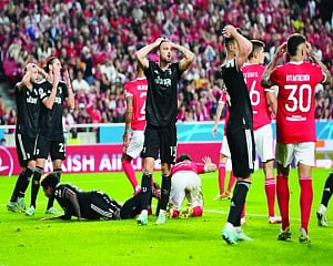 Juventus crash out of Champions League