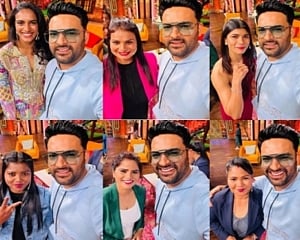 Kapil Sharma shares pictures with golden girls of Birmingham 2022