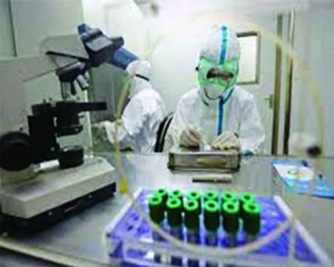 Leaking lab?