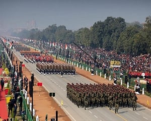 Masked, vaccinated, socially distanced - only 5,000 people attend R-Day parade