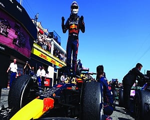 Max wins French GP as Leclerc crashes out