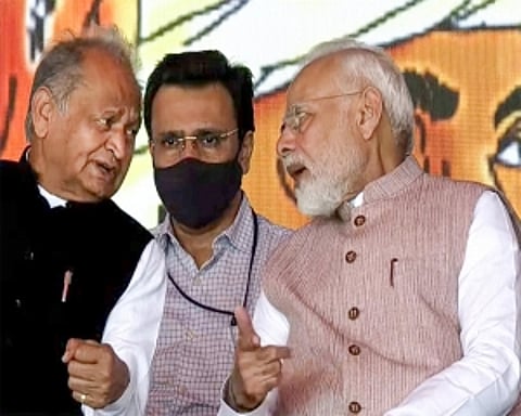 Modi gets respect globally because India has deep roots in democracy: Gehlot