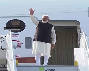 Modi leaves for Denmark after concluding his Germany trip