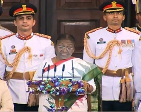 Murmu takes oath as India's 15th President