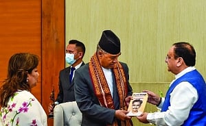 Nepal PM arrives on Modi invite; talks today