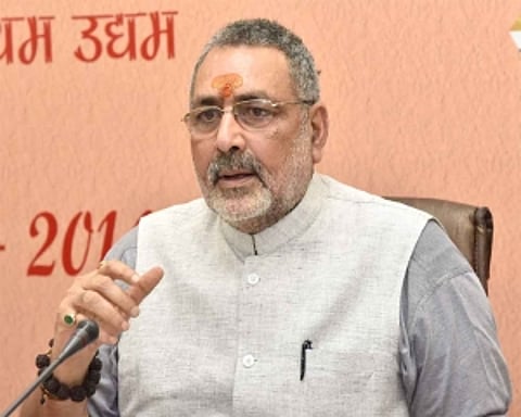Nitish was uncomfortable with BJP's stance on sleeper cells : Giriraj