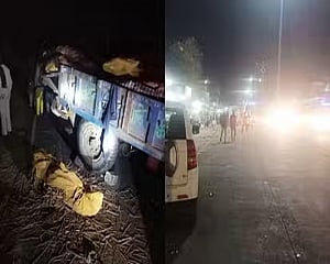 4 tribals killed, 15 injured as tractor-trolley overturns in MP's Gwalior